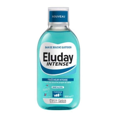 ELGYDIUM ELUDAY BAIN DE BOUCHE FRAICHEUR INTENSE 500 ML