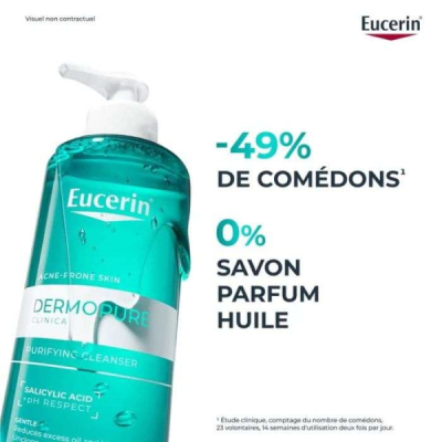 EUCERIN DERMOPURE GEL NETTOYANT 200 ML