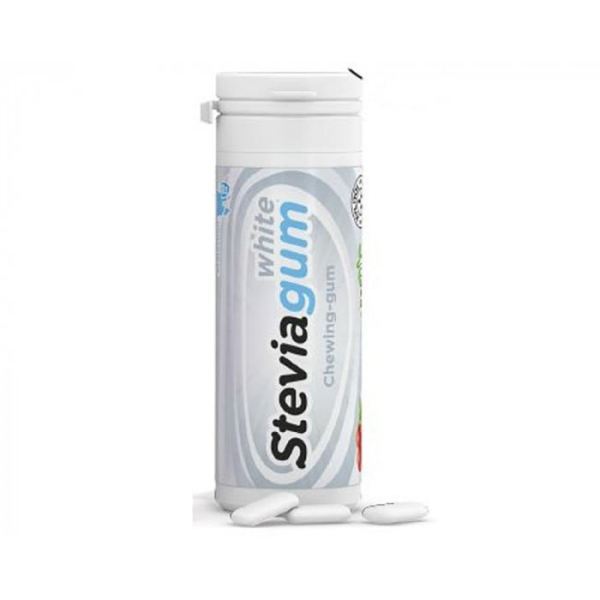 STEVIA GUM WHITE 30 G
