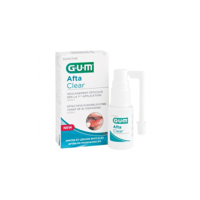 GUM AFTACLEAR SPRAY APHTES ET LESIONS BUCCALES 15ML REF 2420