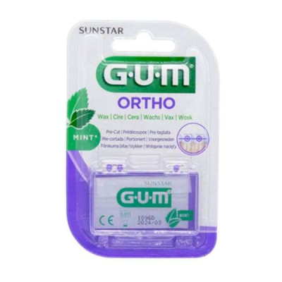GUM CIRE DE PROTECTION ORTHODONIQUE MENTHOLEE REF 724