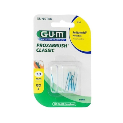 GUM RECHARGE BROSETTES EXTRA FINES PAR 8 UNITES 1.3 MM REF 514