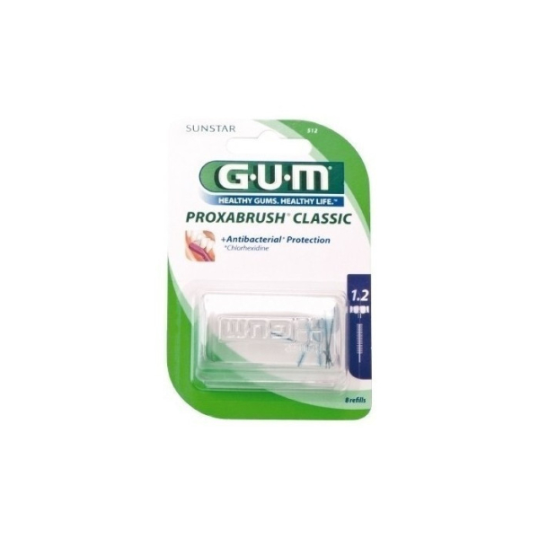 GUM RECHARGE BROSETTES EXTRA FINES PAR 8 UNITES 1.2 MM REF 512