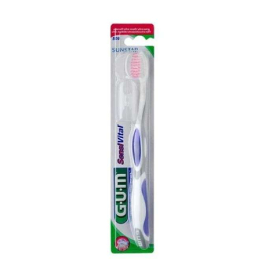 GUM BROSSE A DENTS SENSIVITAL SENSITIVE BRINS EFFILES REF 509