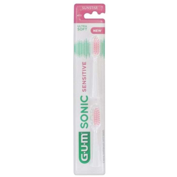 GUM SONIC SENSIVITAL RECHARGE BROSSE A DENTS ULTRA SOFT REF4111