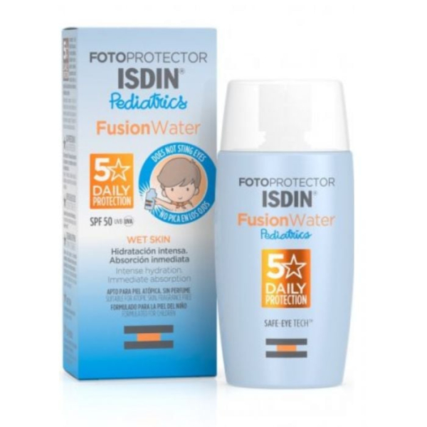 ISDIN FOTOPROTECTOR SPF 50+ PEDIATRICS FUSION WATER 50 ML