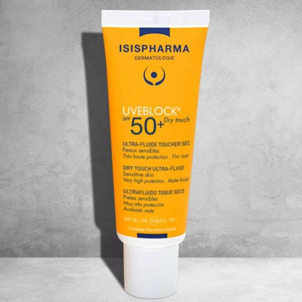 ISISPHARMA UVEBLOCK SPF 50+ ULTRA FLUIDE TOUCHER SEC 40 ML