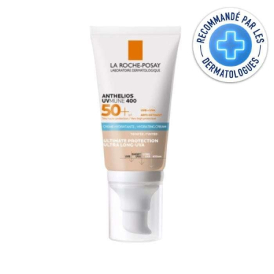 LA ROCHE POSAY ANTHELIOS UVMUNE 400 SPF 50+ CREME HYDRATANTE TEINTEE 50ML