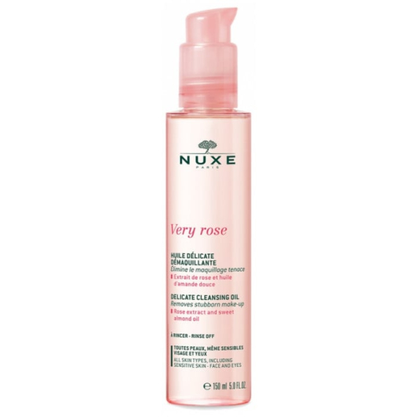 NUXE VERY ROSE HUILE DELICATE DEMAQUILLANTE 150 ML