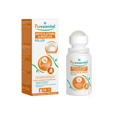 PURESSENTIEL ARTICULATIONS ET MUSCLES ROLLER 75 ML