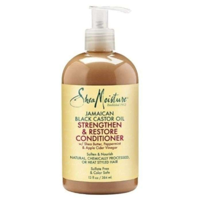 SHEA MOISTURE JAMAICAN BLACK CASTOR OIL STRENGHTEN ET RESTORE CONDITIONER 384 ML