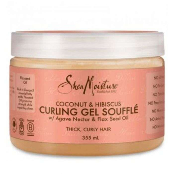 SHEA MOISTURE COCONUT ET HIBISCUS CURLING GEL SOUFFLE 355ML