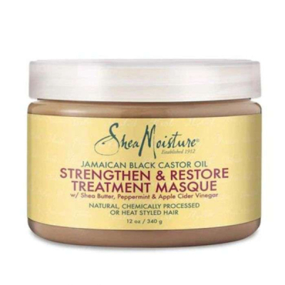 SHEA MOISTURE JAMAICAN BLACK CASTER OIL TREATMENT MASQUE 340G
