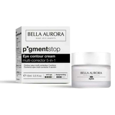 BELLA AURORA PIGMENT STOP CONTOUR DES YEUX MULTI CORRECTEUR 5 ACTIONS 15 ML
