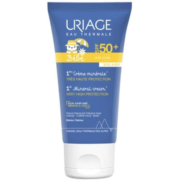 URIAGE BEBE 1ere CREME MINERALE SPF 50+