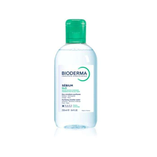 BIODERMA SEBIUM H2O SOLUTION MICELLAIRE 250 ML