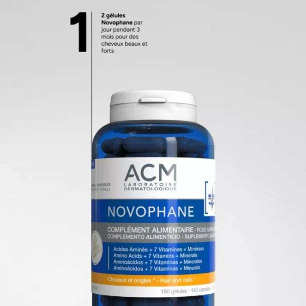 ACM NOVOPHANE COMPLEMENT ALIMENTAIRE 180 GELULES