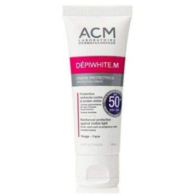 ACM DEPIWHITE M CREME PROTECTRICE INVISIBLE SPF 50+ 40 ML